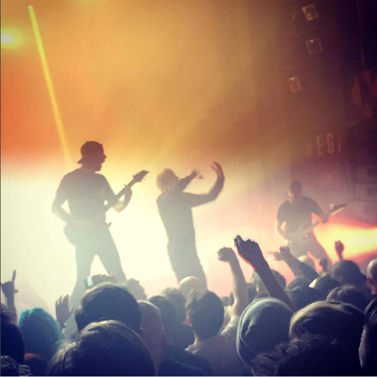 Parkway Drive Architects Vega Copenhan review photos, setlist