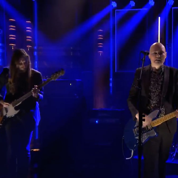 Watch The Smashing Pumpkins play 'Drum And Fife' on The Tonight Show