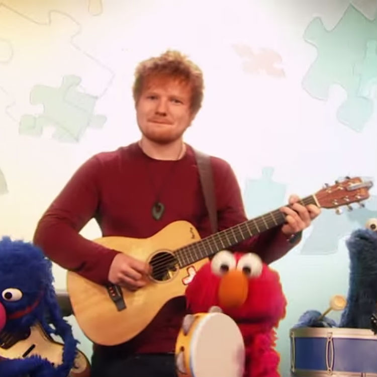 Ed Sheeran sings with Muppets on Sesame Street - watch