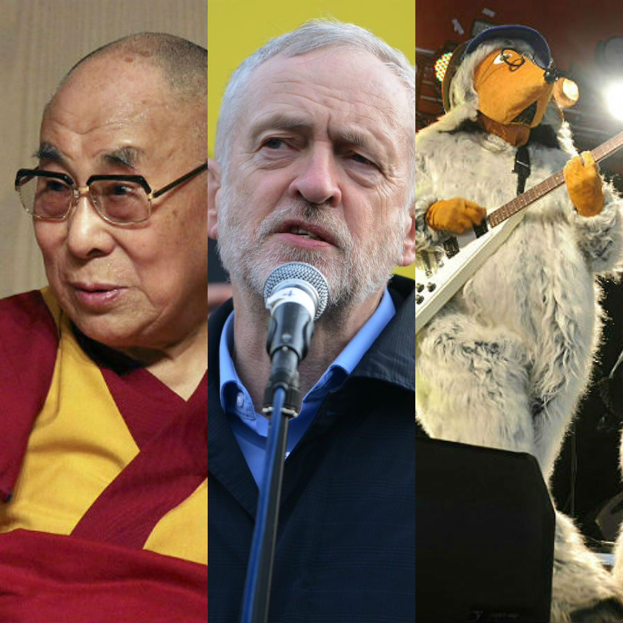 Glastonbury Festival line up weird bookings, Jeremy Corbyn, Dalai Lama