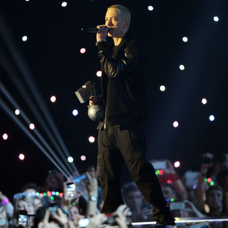 Eminem meets terminally ill fan following social media campaign