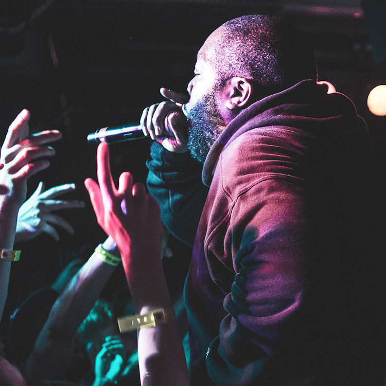 7 incredible shots of Run The Jewels at 100 Club